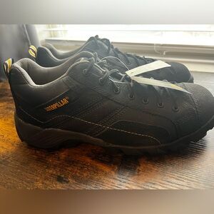 Caterpillar Mens Argon Black Safety Shoes Size 10